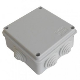 Ecoplast JBS100 Коробка распределительная о/п 100х100х55, без галогена, 6 выходов, IP55 44007HF
