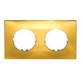 Ecoplast Рамка 2-постовая квадрат (золото) Vintage-Quadro 884216-1