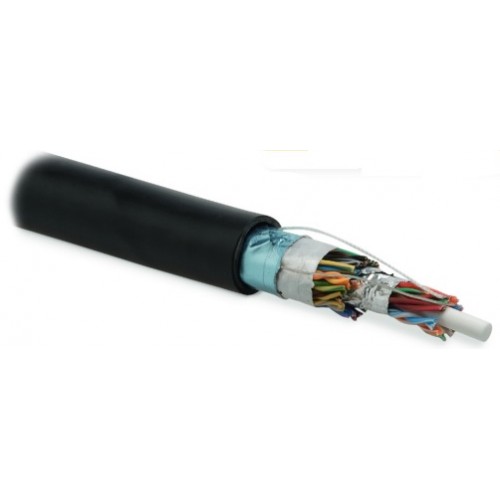 Витая пара, FTP-кабель FUTP25-C5-S24-OUT-PE-BK Hyperline