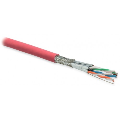 Витая пара, FTP-кабель SFTP4-C7-S23-IN-LSZH-RD-500 Hyperline