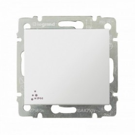 Выключатель 1-кл. IP44 Legrand Valena 774201 белый