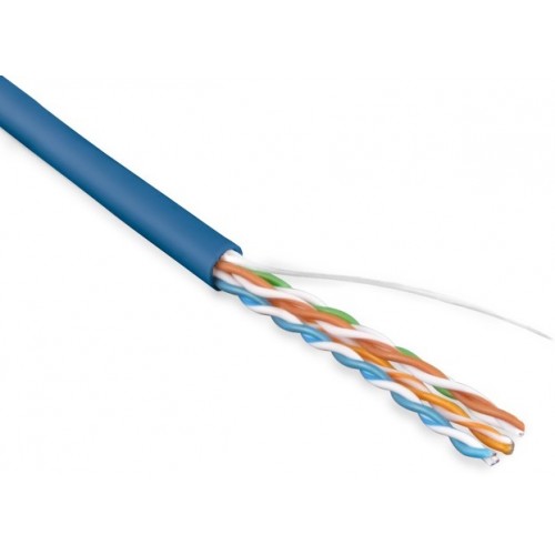 Витая пара, UTP-кабель UUTP4-C5E-S24-IN-PVC-BL-305 Hyperline