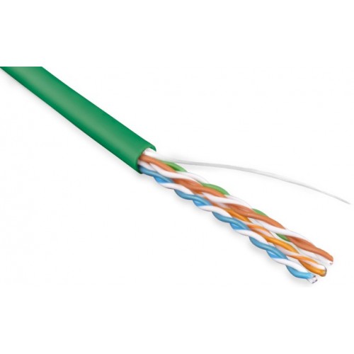 Витая пара, UTP-кабель UUTP4-C5E-S24-IN-PVC-GN-305 Hyperline