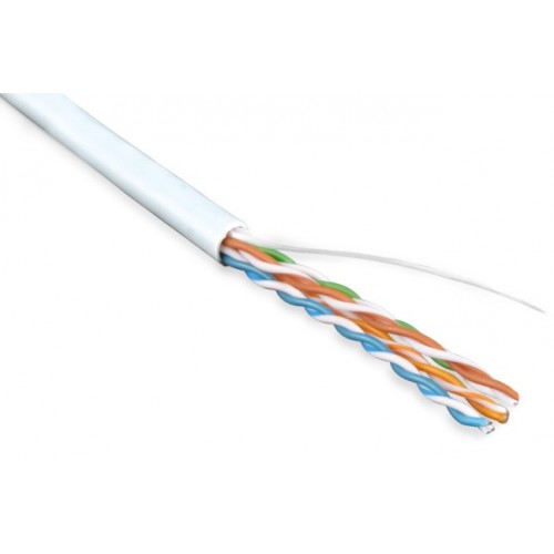 Витая пара, UTP-кабель UUTP4-C5E-S24-IN-PVC-WH-305 Hyperline
