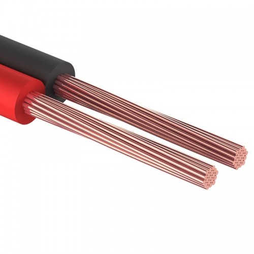 Акустический кабель Кабель ШВПМ 2х0.25 мм, красно-черный REXANT