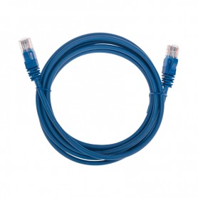 Патч-корд U/UTP, CAT 5e, RJ45-RJ45, 26AWG, LSZH, синий, 2м REXANT