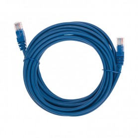 Патч-корд U/UTP, CAT 5e, RJ45-RJ45, 26AWG, LSZH, синий, 5м REXANT