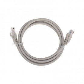 Патч-корд U/UTP, CAT 6, RJ45-RJ45, 26AWG, LSZH, серый, 1,5м REXANT