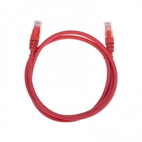 Патч-корд U/UTP, CAT 6, RJ45-RJ45, 26AWG, LSZH, красный, 1м REXANT