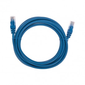 Патч-корд U/UTP, CAT 6, RJ45-RJ45, 26AWG, LSZH, синий, 3м REXANT