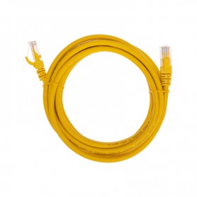 Патч-корд U/UTP, CAT 6, RJ45-RJ45, 26AWG, LSZH, желтый, 3м REXANT