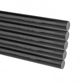 Стержни клеевые REXANT Ø 7 мм, 200 мм, черные, 1 кг (0.5 кг + 0.5 кг) (пакет)