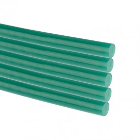 Стержни клеевые REXANT Ø 11 мм, 270 мм, зеленые (10 шт./уп.) (хедер)