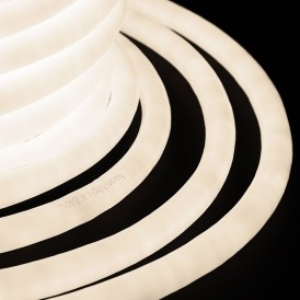 Гибкий Неон LED 360 (круглый) - теплый белый, бухта 50м Neon-night 131-036