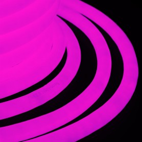 Гибкий Неон LED 360 (круглый) - розовый, бухта 50м Neon-night 131-037