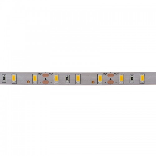 LED лента 12 В, 12 мм, IP23, SMD 5730, 60 LED/m, 12 V, цвет свечения теплый белый (3000 K)
