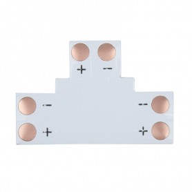 Плата соединительная (T) для одноцветных светодиодных лент шириной 8 мм LAMPER