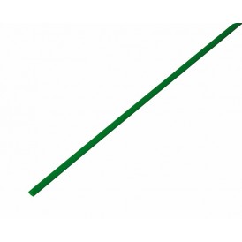 Термоусаживаемая трубка REXANT 2,5/1,25 мм, зеленая, упаковка 50 шт. по 1 м