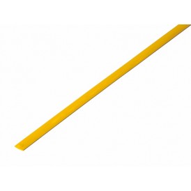 Термоусаживаемая трубка REXANT 3,5/1,75 мм, желтая, упаковка 50 шт. по 1 м