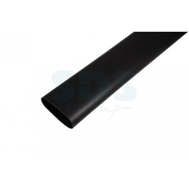 Термоусаживаемая трубка клеевая REXANT 19,0/3,2 мм, (6:1) черная, упаковка 4 шт. по 1 м