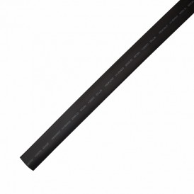 Термоусаживаемая трубка клеевая REXANT 52,0/13,0 мм, (4:1) черная, упаковка 2 шт. по 1 м