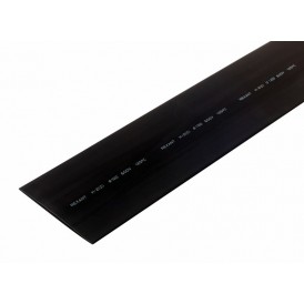 Термоусаживаемая трубка REXANT 100,0/50,0 мм, черная, упаковка 10 шт. по 1 м
