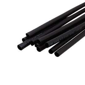 Термоусаживаемая трубка двухстенная клеевая 4,8/2,4 мм черная REXANT (уп.10 шт. по 1 м.)