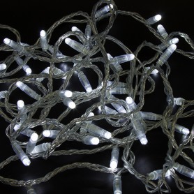Гирлянда «Нить» 10 м, 200 LED, прозрачный ПВХ, цвет свечения белый NEON-NIGHT
