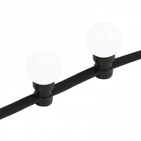 Готовый набор: "Евро Belt Light" 2 жилы шаг 40 см, Белые LED лампы 45мм (6 LED)| 331-345 | NEON-NIGHT