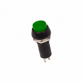 Выключатель-кнопка  250V 1А (2с) ON-OFF  зеленая  REXANT