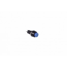 Выключатель-кнопка  250V 1А (2с) (ON)-OFF  Б/Фикс  синяя  Micro  REXANT