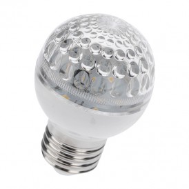 Лампа шар e27 9 LED  Ø50мм белая