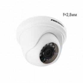 Купольная камера AHD 1.0Мп (720P), объектив 2.8 мм., ИК до 20 м.  PROconnect