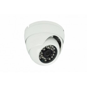 Купольная уличная камера IP 1.0Мп (720P), объектив 3.6 мм., ИК до 20 м.