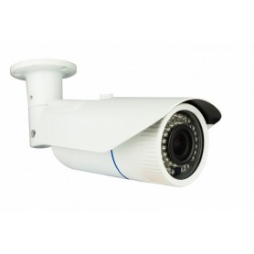 Цилиндрическая уличная камера IP 2.1Мп Full HD  (1080P), объектив 2.8-12 мм., ИК до 40 м., 12В/PoE