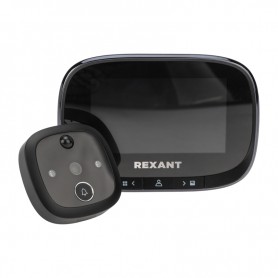 Видеоглазок дверной REXANT (DV-115) с цветным LCD-дисплеем 4.3