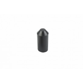 Термоусаживаемый колпак, (капа) 25,0/11,0 мм черный REXANT