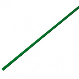 Термоусадочная трубка 4,0/2,0 мм, зеленая, упаковка 50 шт. по 1 м PROconnect