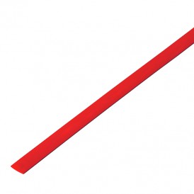 Термоусадочная трубка 12/6,0 мм, красная, упаковка 50 шт. по 1 м PROconnect