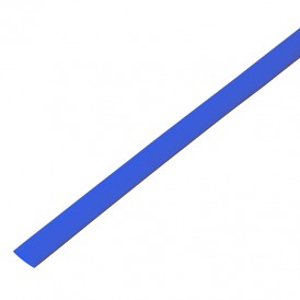Термоусадочная трубка 12/6,0 мм, синяя, упаковка 50 шт. по 1 м PROconnect