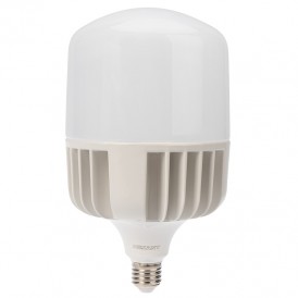 Лампа светодиодная высокомощная 100 Вт E27 с переходником на E40 9500 лм 6500 K холодный свет REXANT
