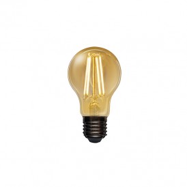 Лампа филаментная REXANT Груша A60 11.5 Вт 1380 Лм 2400K E27 золотистая колба