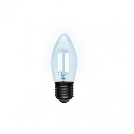 Лампа филаментная REXANT Свеча CN35 7.5 Вт 600 Лм 4000K E27 диммируемая, прозрачная колба