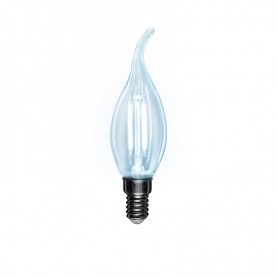 Лампа филаментная REXANT Свеча на ветру CN37 7.5 Вт 600 Лм 4000K E14 прозрачная колба