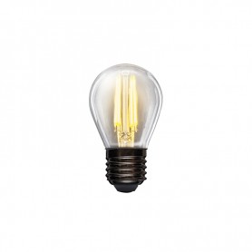 Лампа филаментная REXANT Шарик GL45 7.5 Вт 600 Лм 2700K E27 диммируемая, прозрачная колба