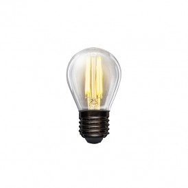 Лампа филаментная REXANT Шарик GL45 9.5 Вт 950 Лм 2700K E27 прозрачная колба