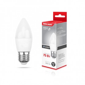 Лампа светодиодная Свеча (CN) 9,5 Вт E27 903 Лм 6500 K нейтральный свет REXANT