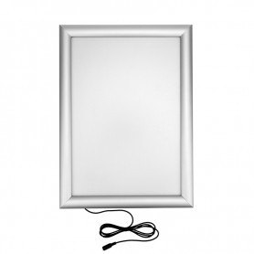 Подвесная двухсторонняя световая панель с креплением на тросах Постер LED Clip, 297х410, 10 Вт REXANT
