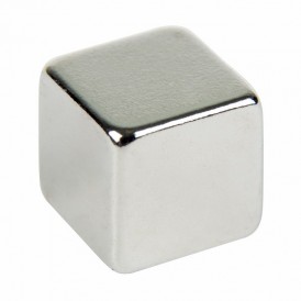 Неодимовый магнит куб 8х8х8 мм сцепление 3, 7 кг (Упаковка 4 шт) Rexant