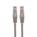 Патч-корд U/UTP, CAT 5e, RJ45-RJ45, 26AWG, LSZH, серый, 3м REXANT
